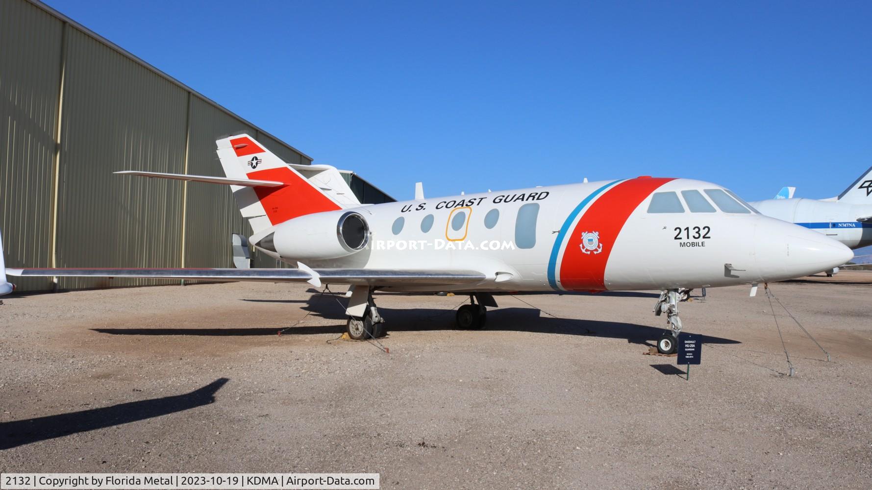 2132, 1981 Dassault HU-25B Guardian C/N 454, HU-25 zx