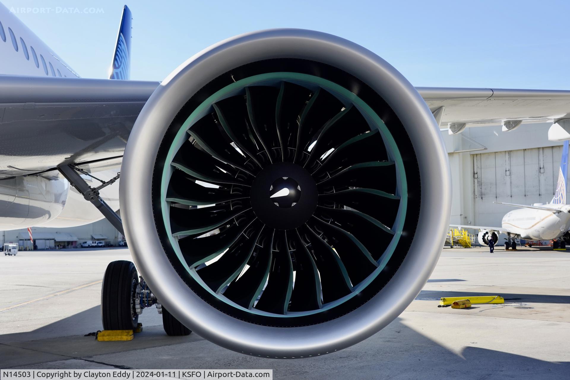 N14503, 2023 Airbus A321-27NX NEO C/N 11599, SFO 2023.