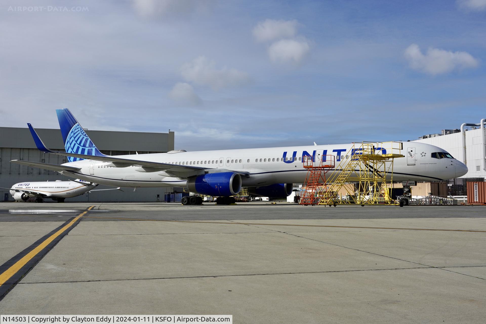 N14503, 2023 Airbus A321-27NX NEO C/N 11599, SFO 2023.