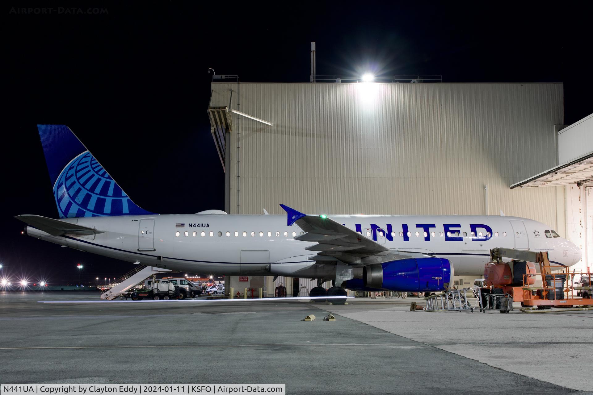 N441UA, 1997 Airbus A320-232 C/N 751, SFO 2024.