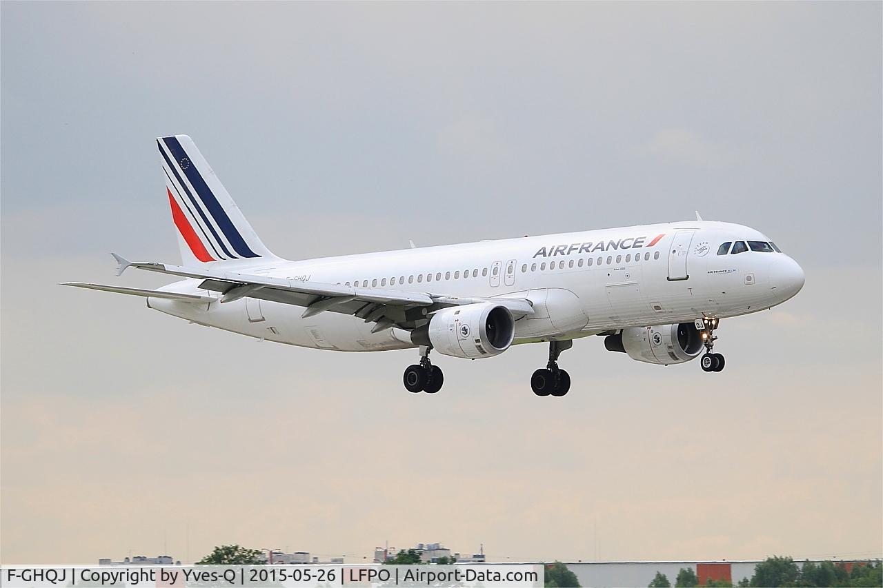 F-GHQJ, 1991 Airbus A320-211 C/N 0214, Airbus A320-211, On final rwy 06, Paris-Orly airport (LFPO-ORY)
