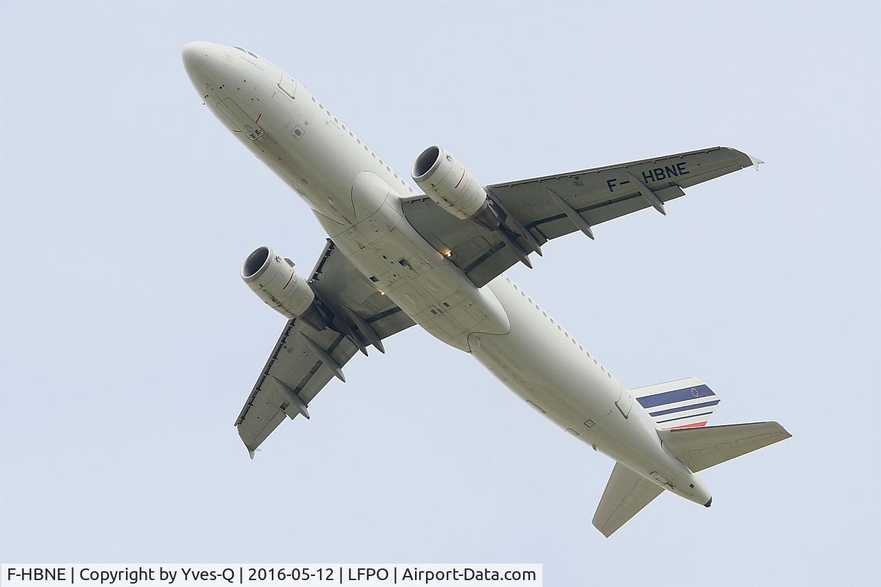 F-HBNE, 2011 Airbus A320-214 C/N 4664, Airbus A320-214, Climbing from rwy 24, Paris-Orly Airport (LFPO-ORY)
