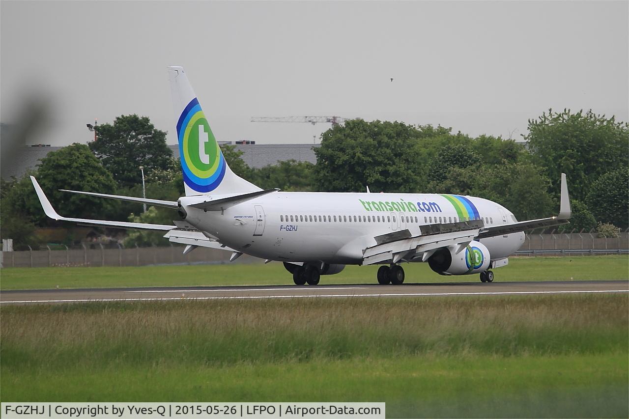 F-GZHJ, 2013 Boeing 737-86J C/N 37778, Boeing 737-86J, Landing rwy 06, Paris-Orly airport (LFPO-ORY)