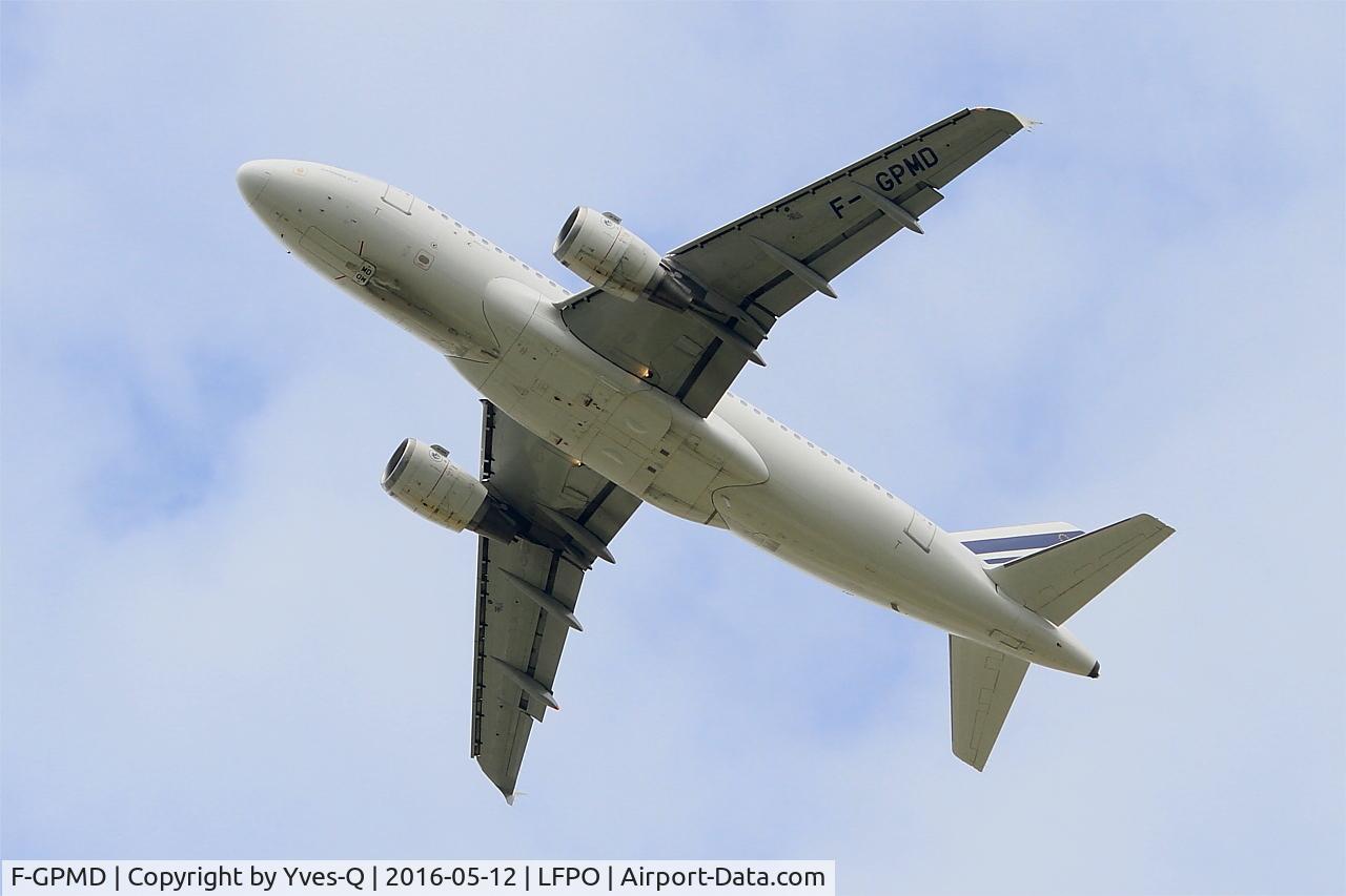 F-GPMD, 1993 Airbus A319-113 C/N 618, Airbus A319-113, Climbing from rwy 24, Paris-Orly airport (LFPO-ORY)