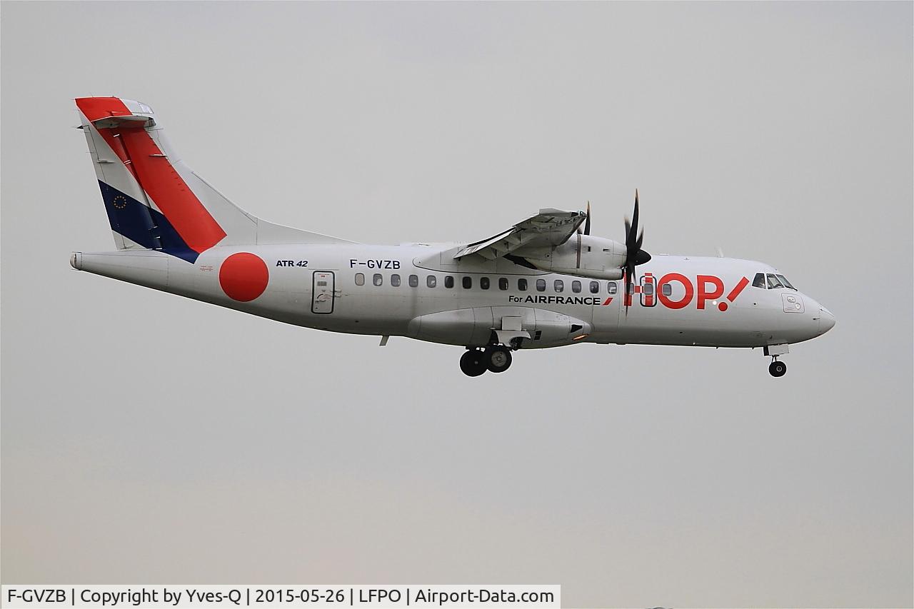 F-GVZB, 1997 ATR 42-500 C/N 524, ATR 42-500, On final rwy 06, Paris-Orly Airport (LFPO-ORY)
