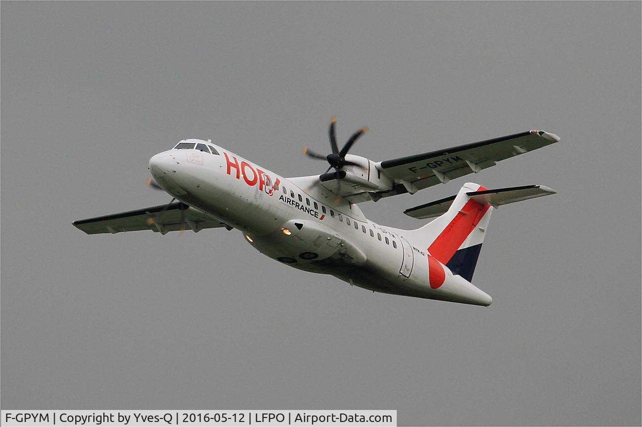 F-GPYM, 1997 ATR 42-500 C/N 520, ATR 42-500, Take off Rwy 24, Paris-Orly Airport (LFPO-ORY)