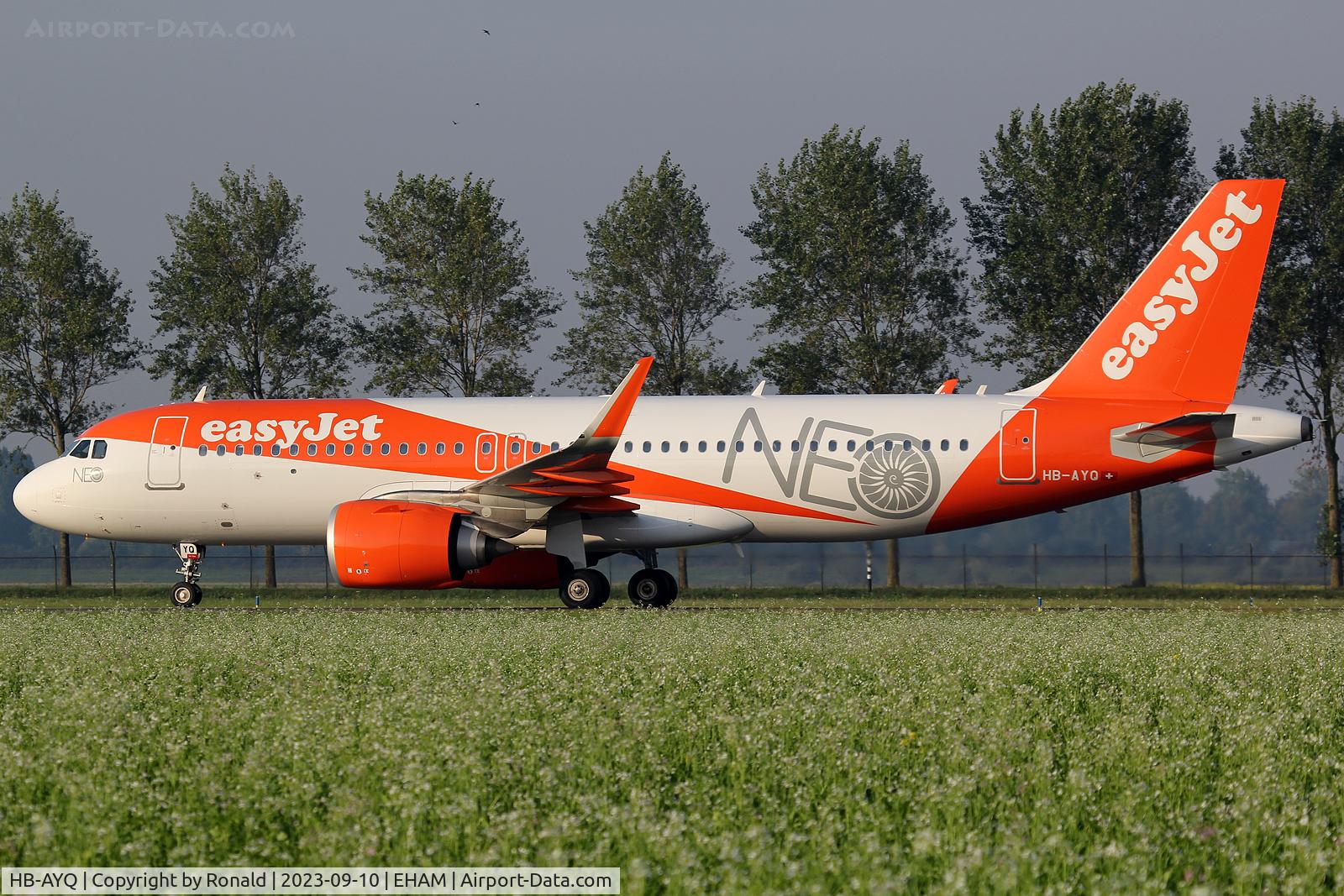 HB-AYQ, 2021 Airbus A320-251N C/N 10186, at spl