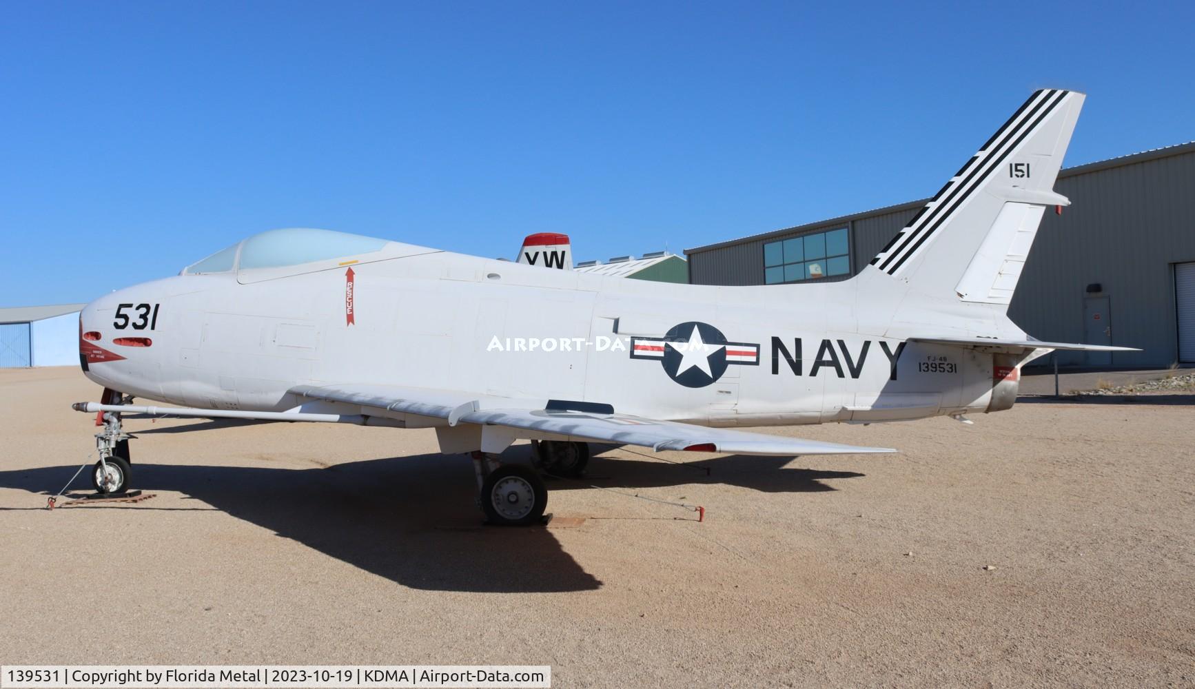 139531, North American AF-1E Fury C/N 209-151, F-1 Fury zx