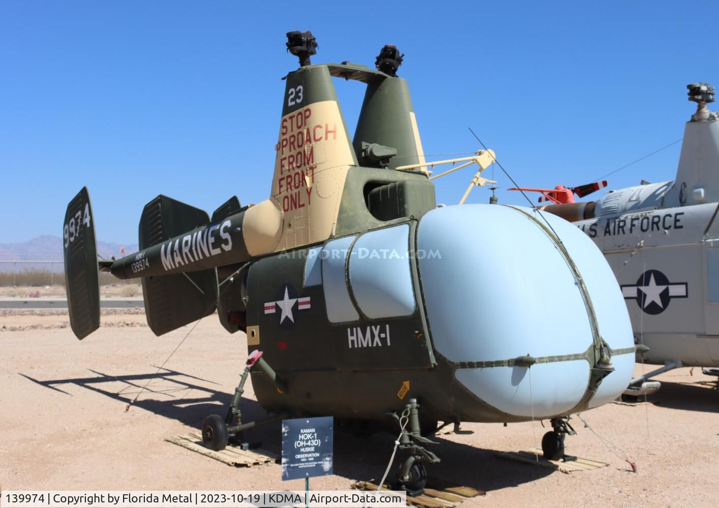 139974, Kaman OH-43D Huskie C/N 21536, H-43 zx