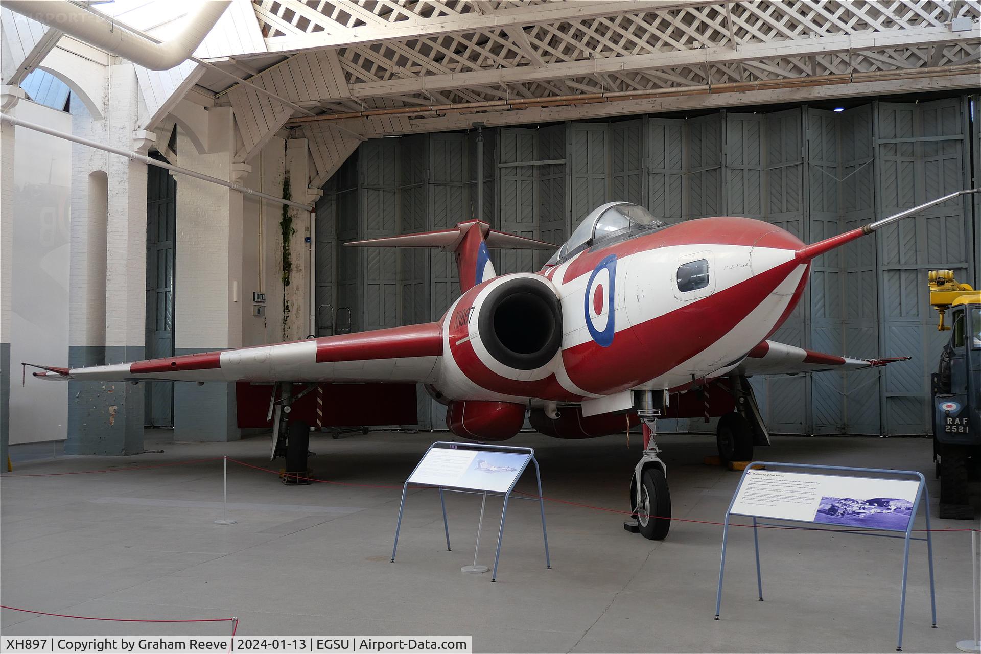 XH897, 1958 Gloster Javelin FAW.9 C/N Not found XH897, On display at Duxford.