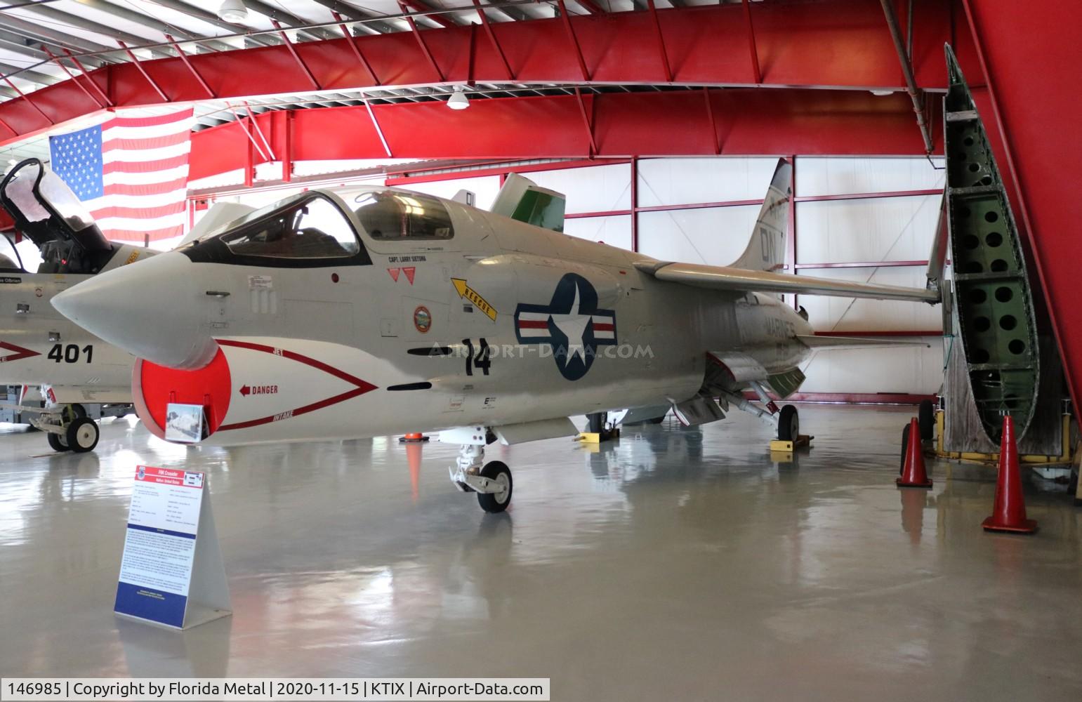 146985, Vought F-8K Crusader C/N 726, F-8 zx