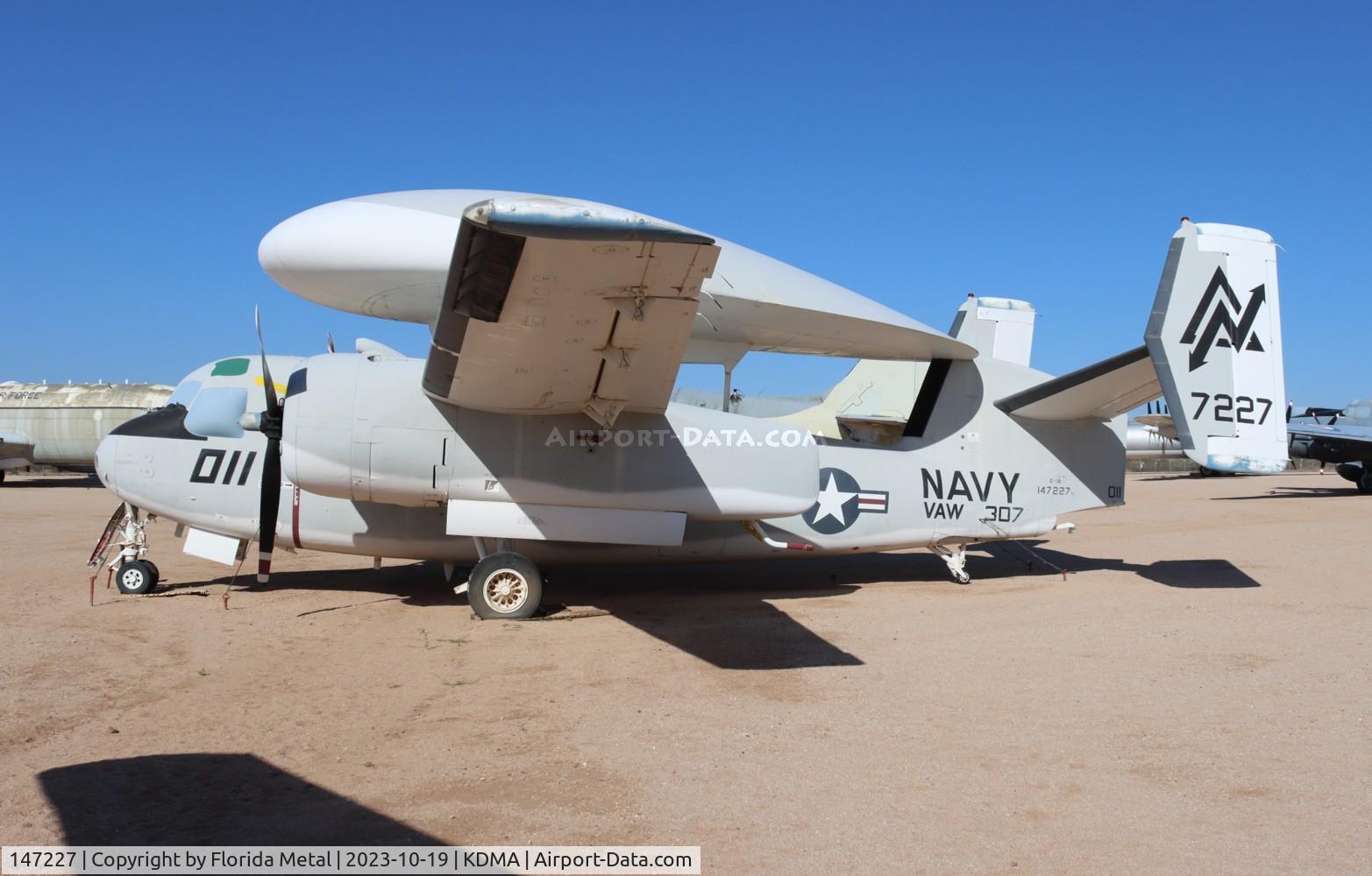 147227, Grumman E-1B Tracer (G-117) C/N 26, E-1 zx