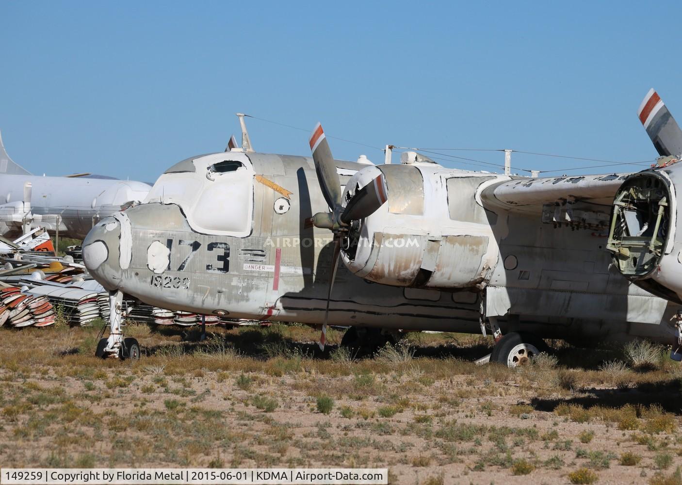 149259, Grumman S-2E Tracker C/N Not found 149259, boneyard zx