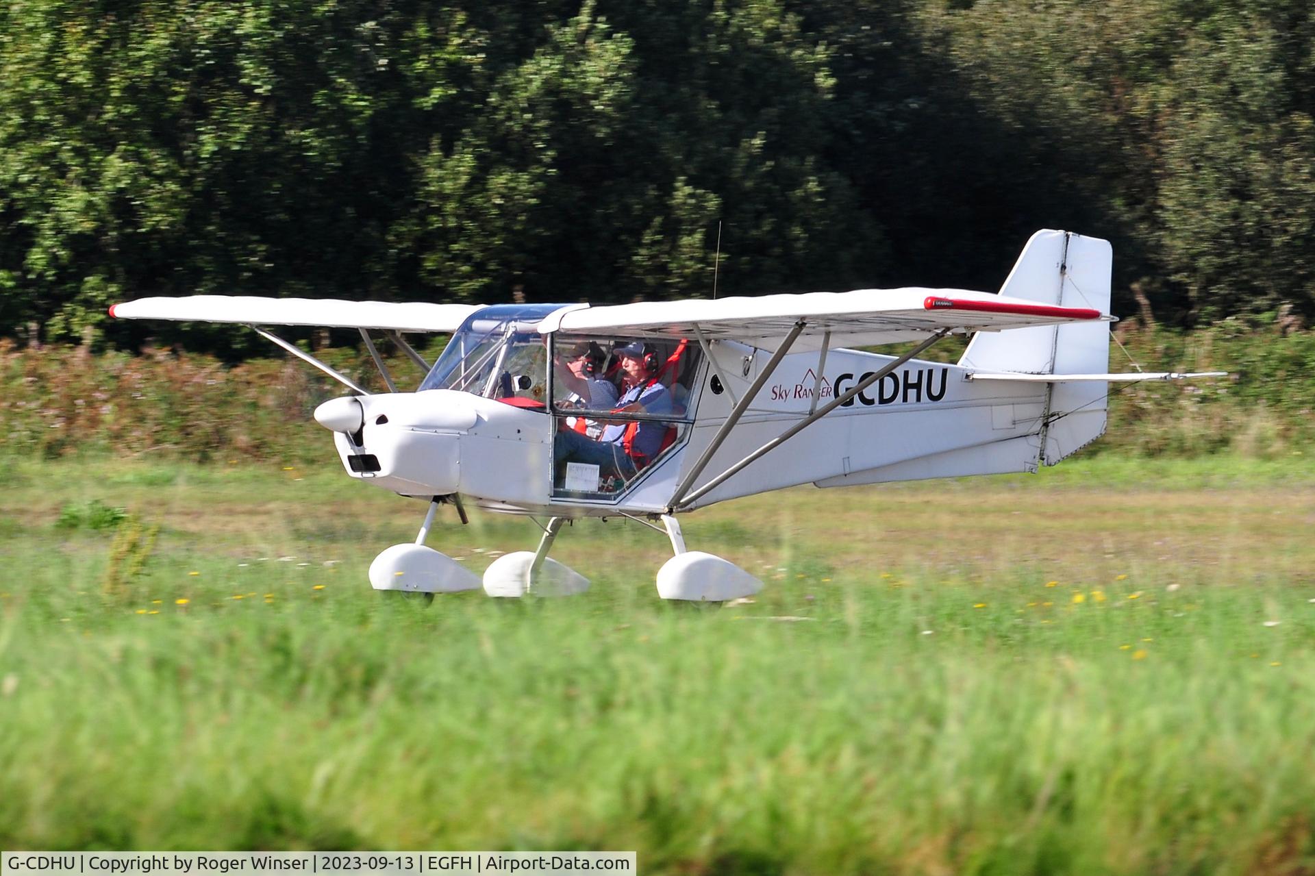 G-CDHU, 2005 Best Off Skyranger 912(2) C/N BMAA/HB/444, Visiting Skyranger.