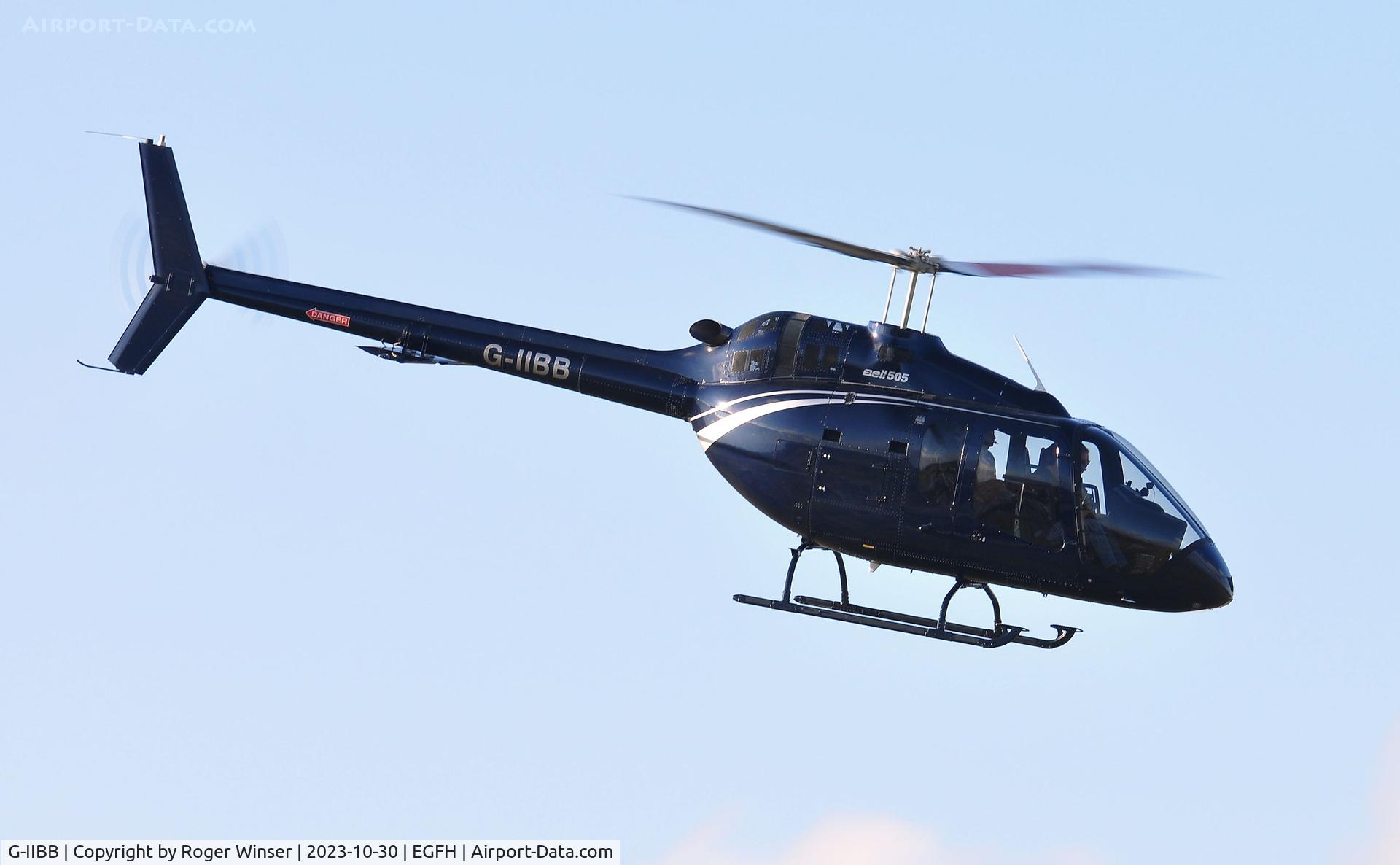 G-IIBB, 2019 Bell 505 Jet Ranger X C/N 65269, Visiting Bell 505.
