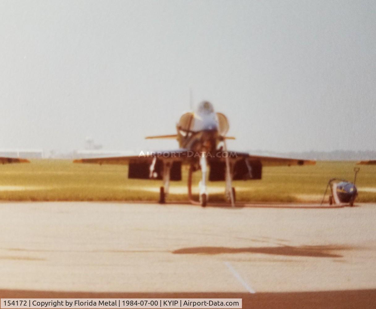 154172, 1966 Douglas A-4F Skyhawk C/N 13629, Blue Angels A-4 zx