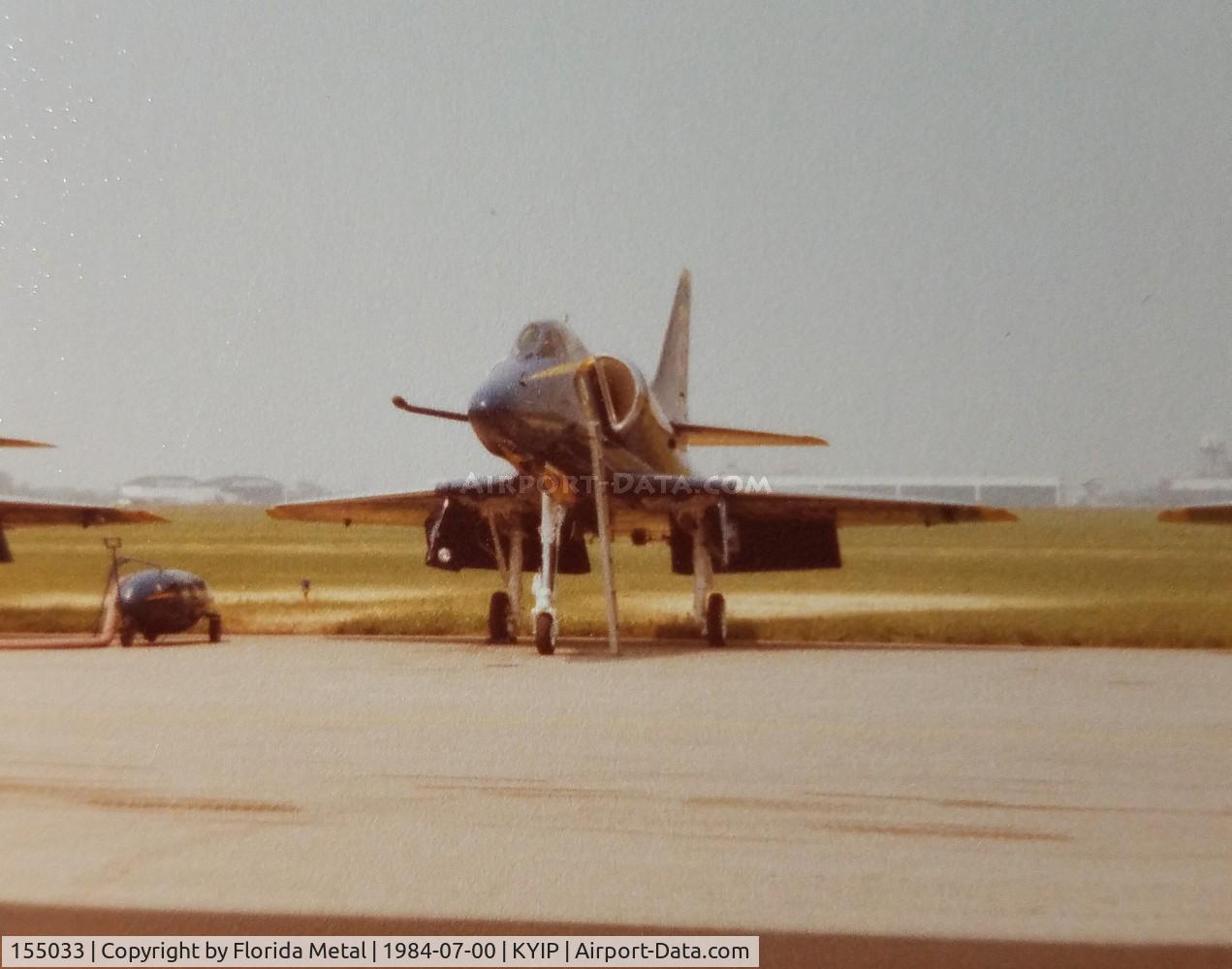 155033, Douglas A-4F Skyhawk C/N 13849, Blue Angels A-4 zx