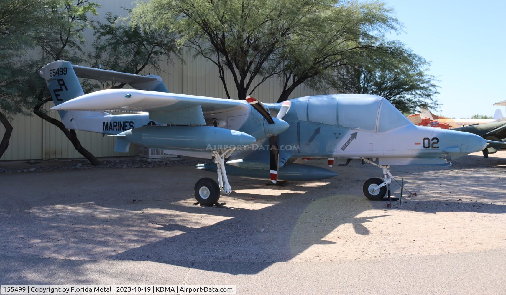 155499, North American Rockwell OV-10D Bronco C/N 305-110, OV-10 zx