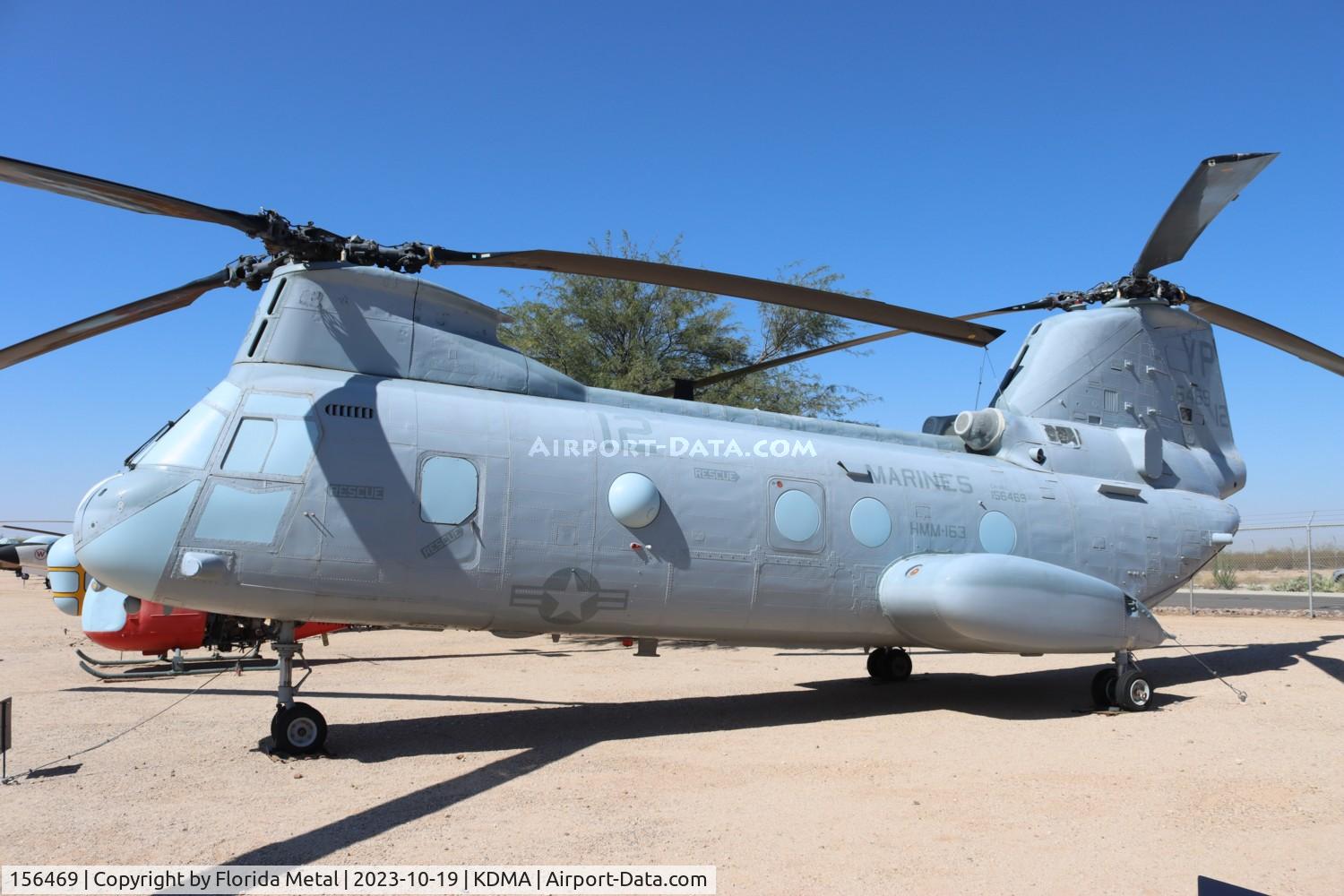 156469, Boeing Vertol CH-46E Sea Knight C/N 2539, CH-46 zx