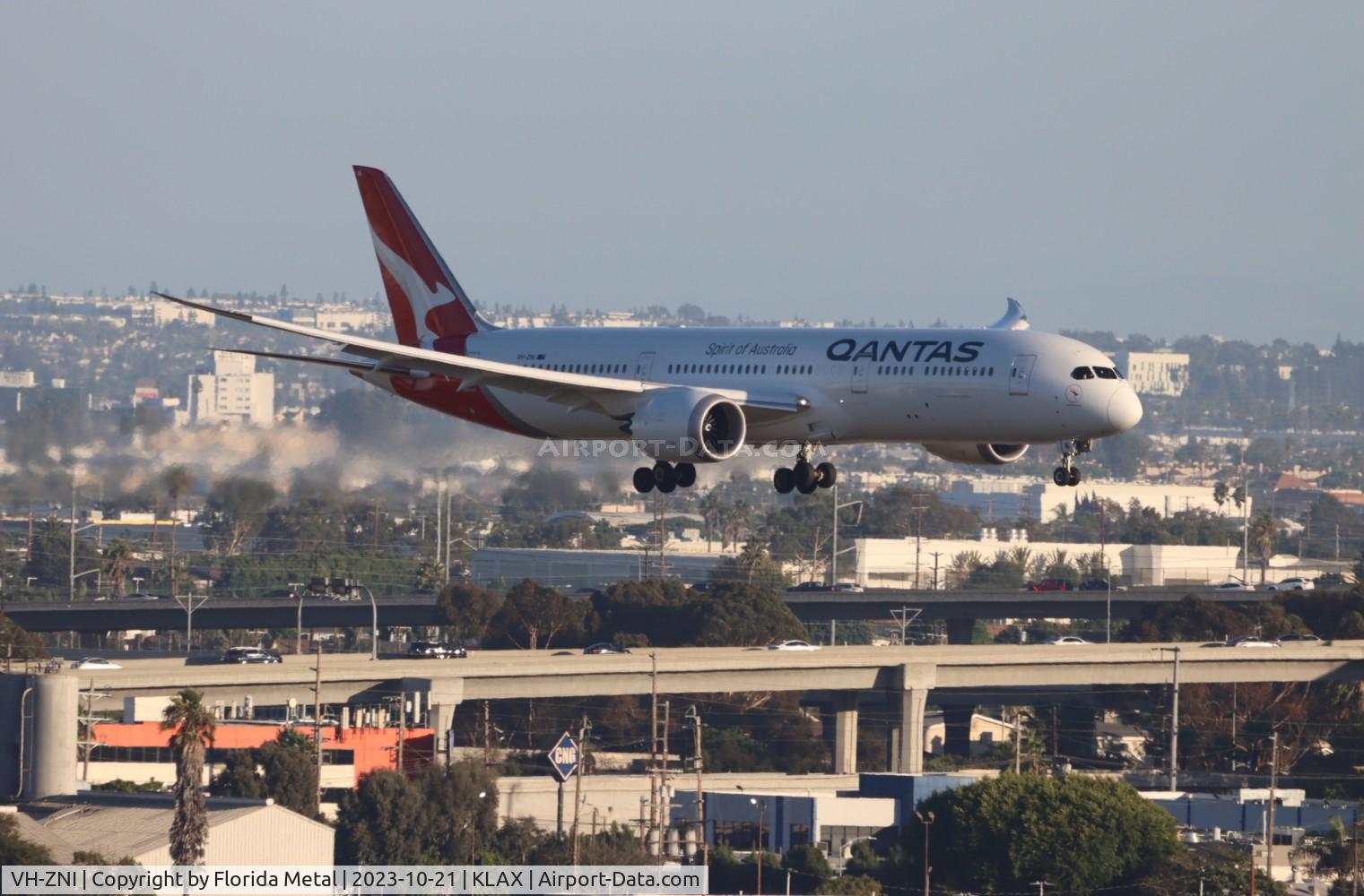 VH-ZNI, 2019 Boeing 787-9 Dreamliner C/N 66073, QFA 789 zx MEL-LAX