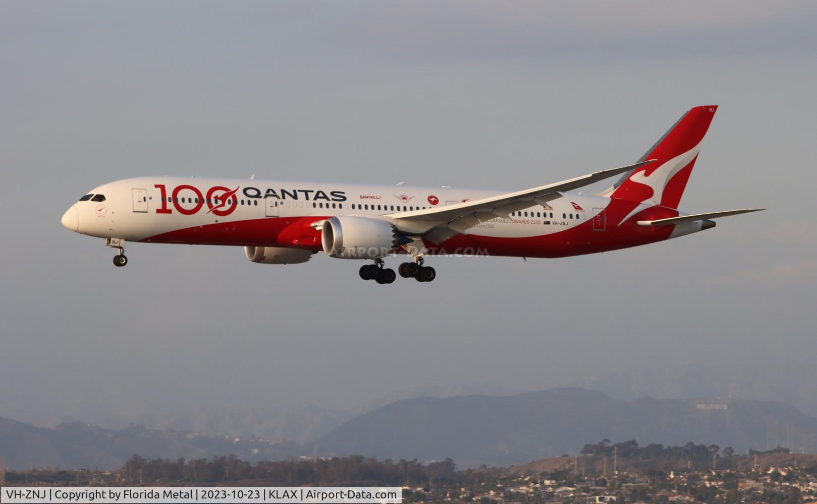 VH-ZNJ, 2019 Boeing 787-9 Dreamliner Dreamliner C/N 66074, QFA 789 zx MEL-LAX