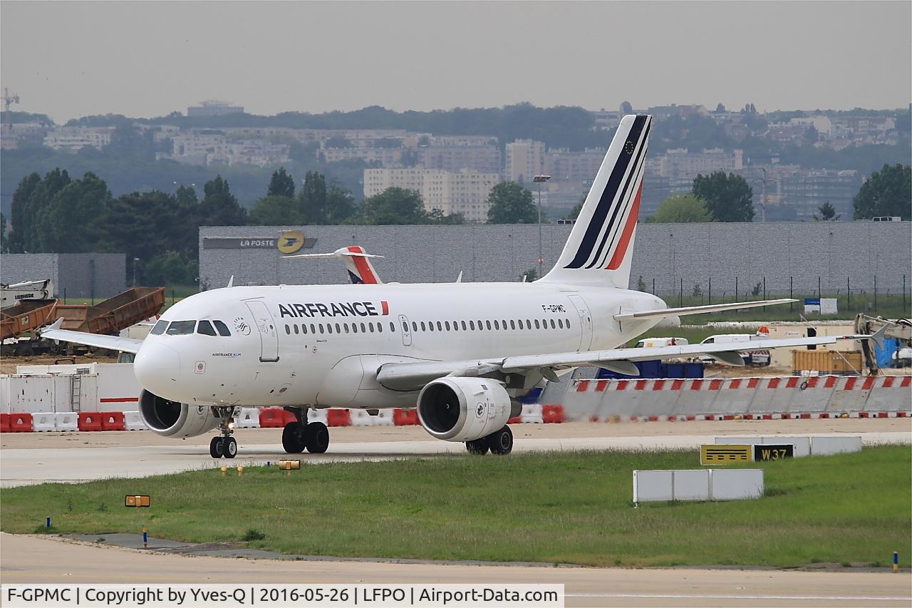 F-GPMC, 1996 Airbus A319-113 C/N 608, Airbus A319-113, Taxiing to rwy 08, Paris-Orly airport (LFPO-ORY)