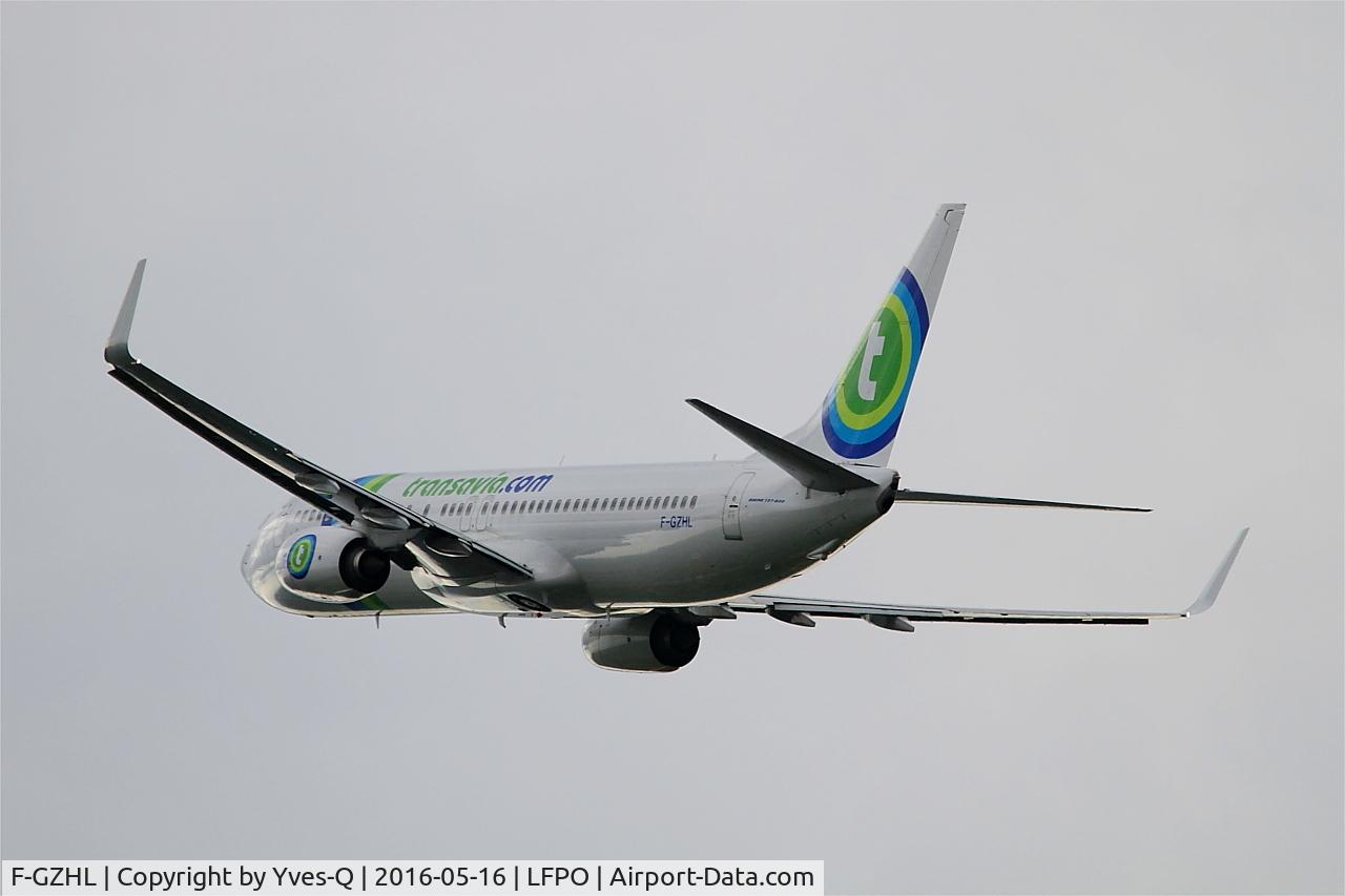 F-GZHL, 2014 Boeing 737-8K2 C/N 37791, Boeing 737-8K2, Climbing from rwy 24, Paris-Orly Airport (LFPO-ORY)