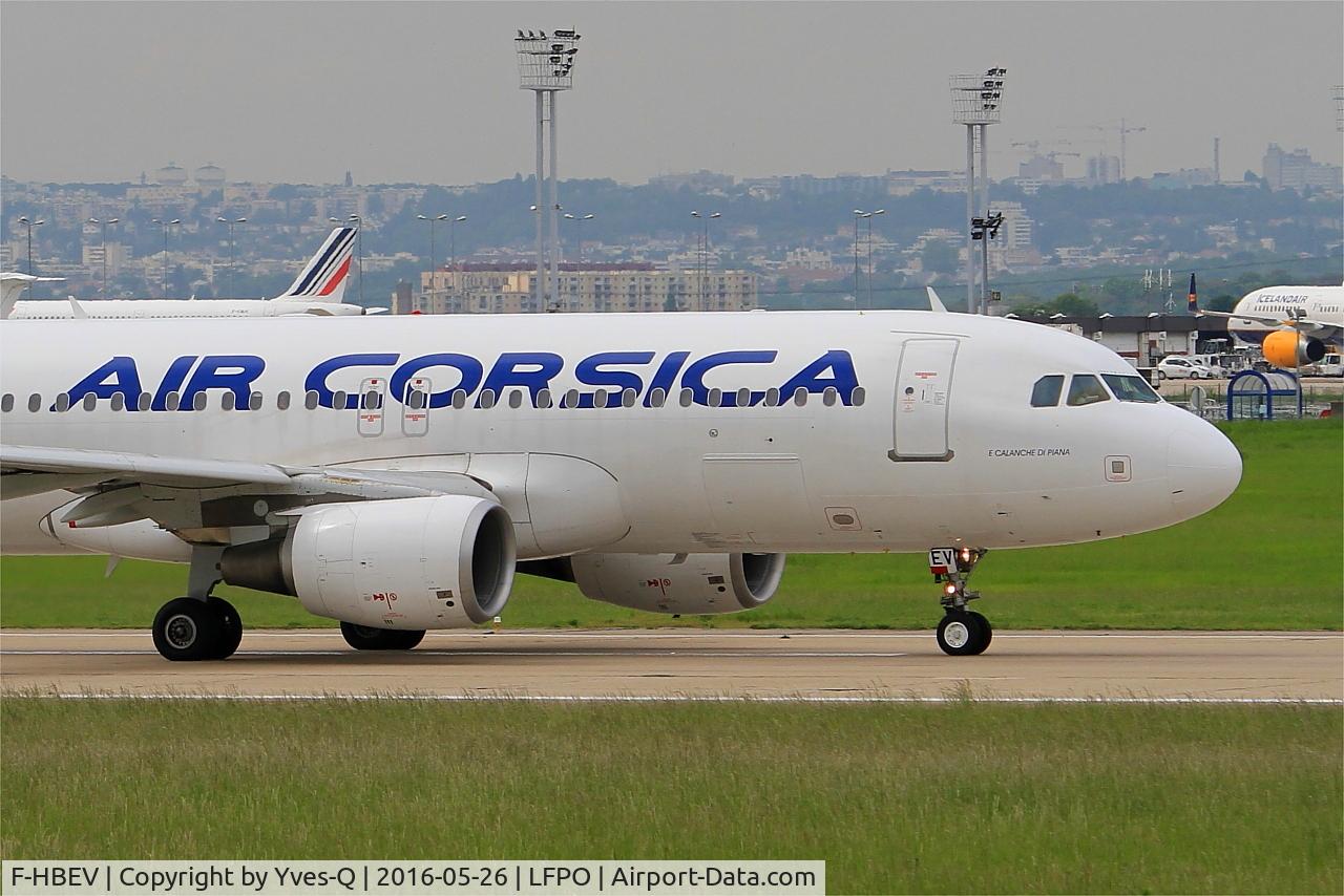 F-HBEV, 2009 Airbus A320-214 C/N 3952, Airbus A320-214, take off run rwy 08, Paris-Orly airport (LFPO-ORY)