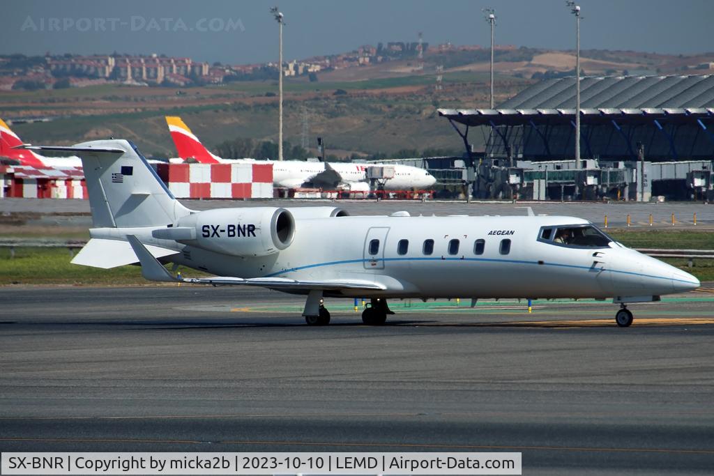 SX-BNR, 2006 Learjet 60 C/N 60-231, Taxiing