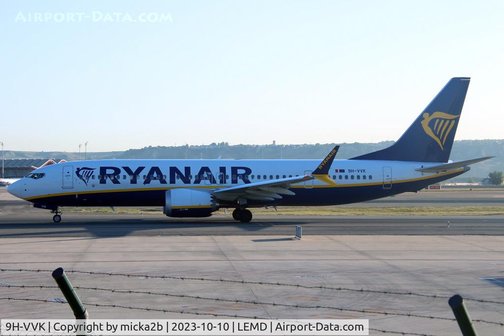 9H-VVK, 2023 Boeing 737-8-200 MAX C/N 62363, Taxiing