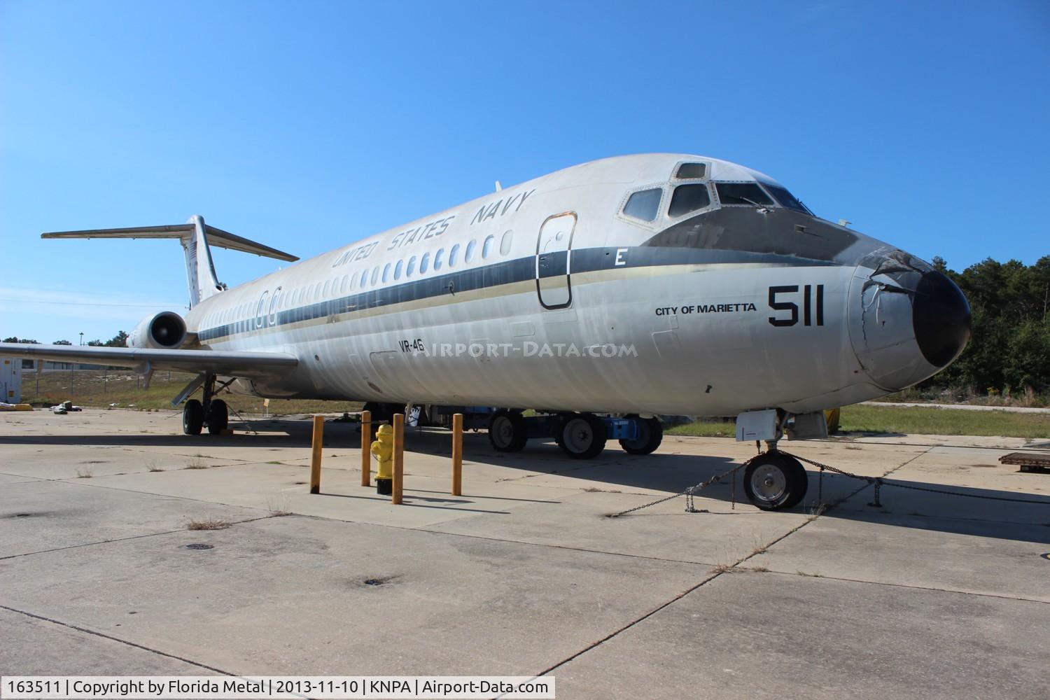 163511, 1969 McDonnell Douglas C-9B Skytrain II C/N 47431, USN Museum zx