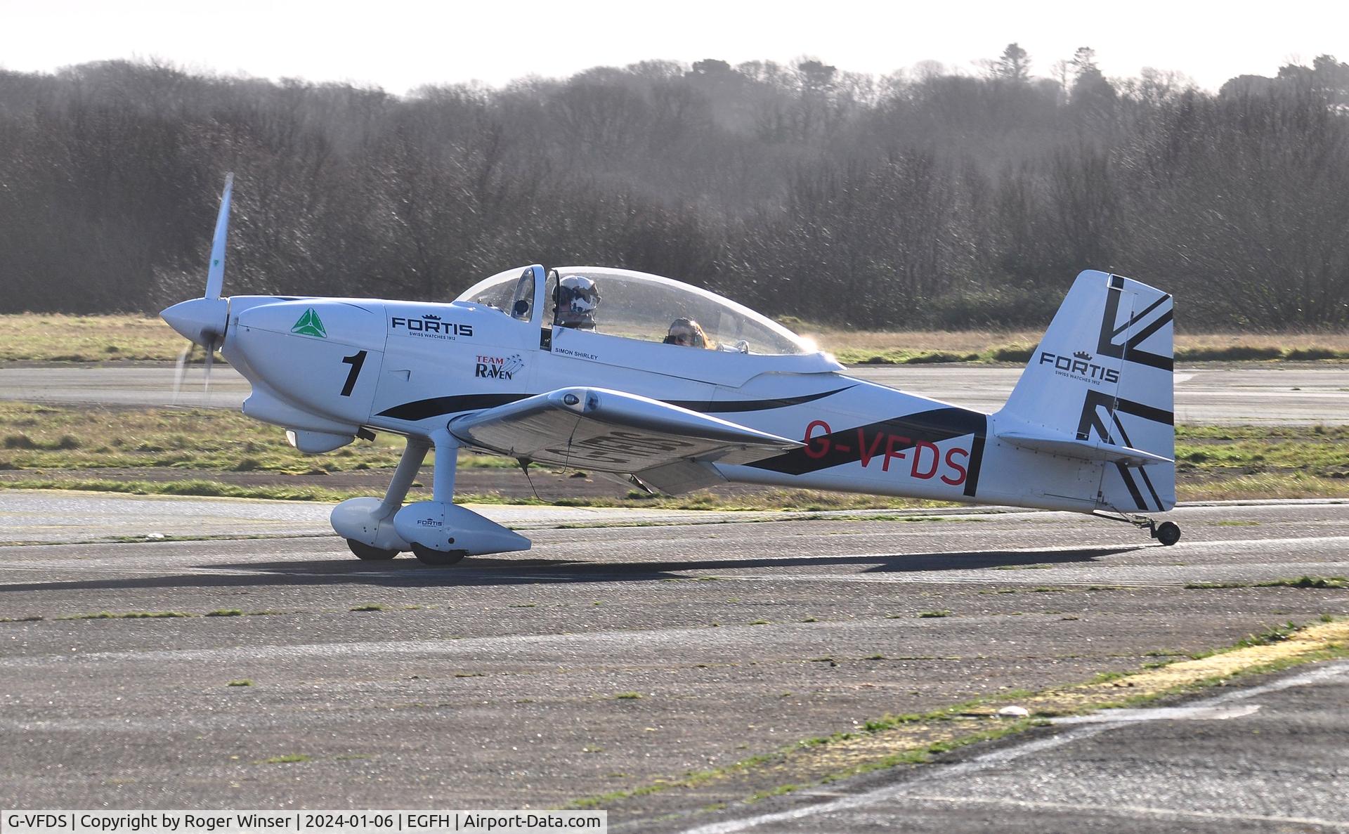 G-VFDS, 2012 Vans RV-8 C/N PFA 303-14637, Visiting RV-8, Raven 1 of Team Raven.