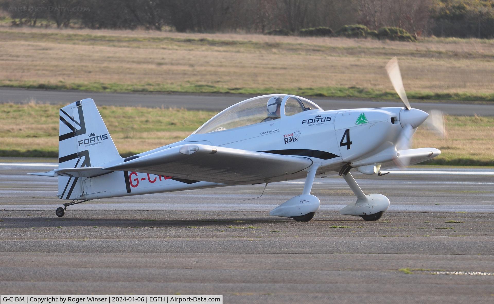 G-CIBM, 2013 Vans RV-8 C/N LAA 303-15083, Resident RV-8, Raven 4 of Team Raven.