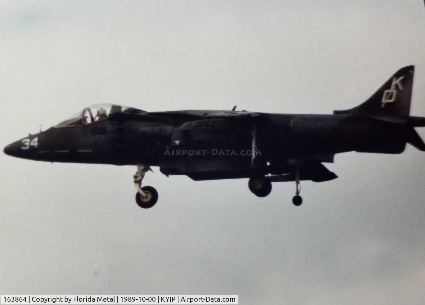 163864, McDonnell Douglas AV-8B Harrier II C/N 172, AV-8 zx