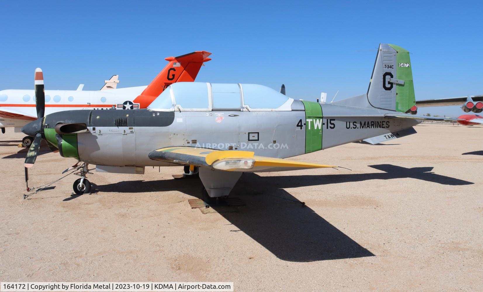 164172, Beech T-34C Turbo Mentor C/N GL-352, T-34C zx