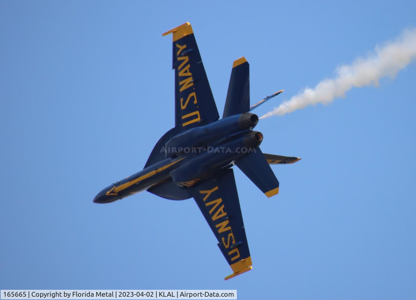 165665, Boeing F/A-18E Super Hornet C/N 1515, Blue Angels F-18E zx