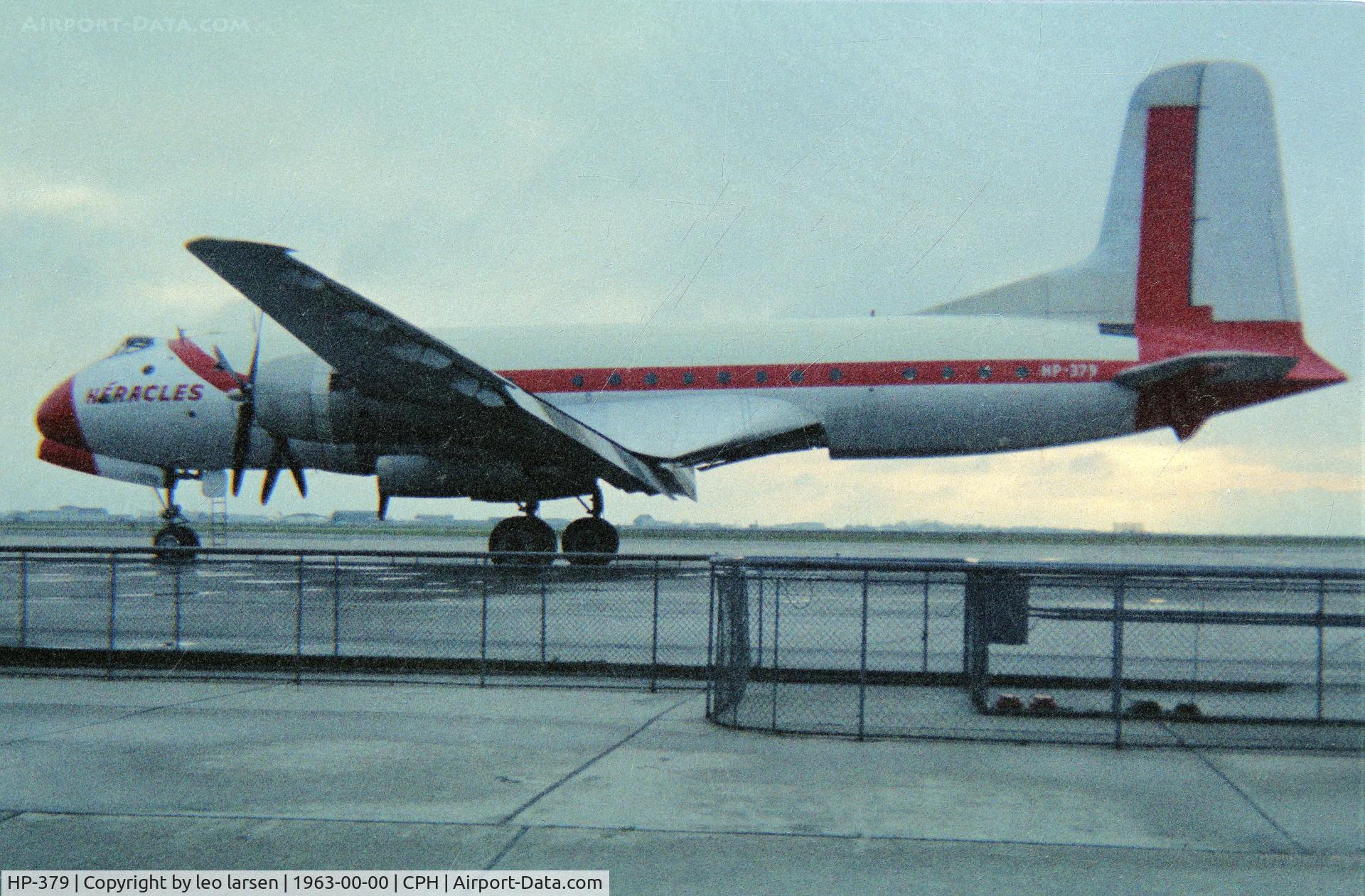 HP-379, 1946 Douglas C-74 Globemaster I C/N 13920, Copenhagen 1963