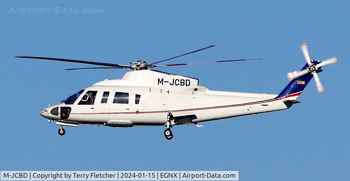 M-JCBD, 2011 Sikorsky S-76C C/N 760807, At East Midlands Airport