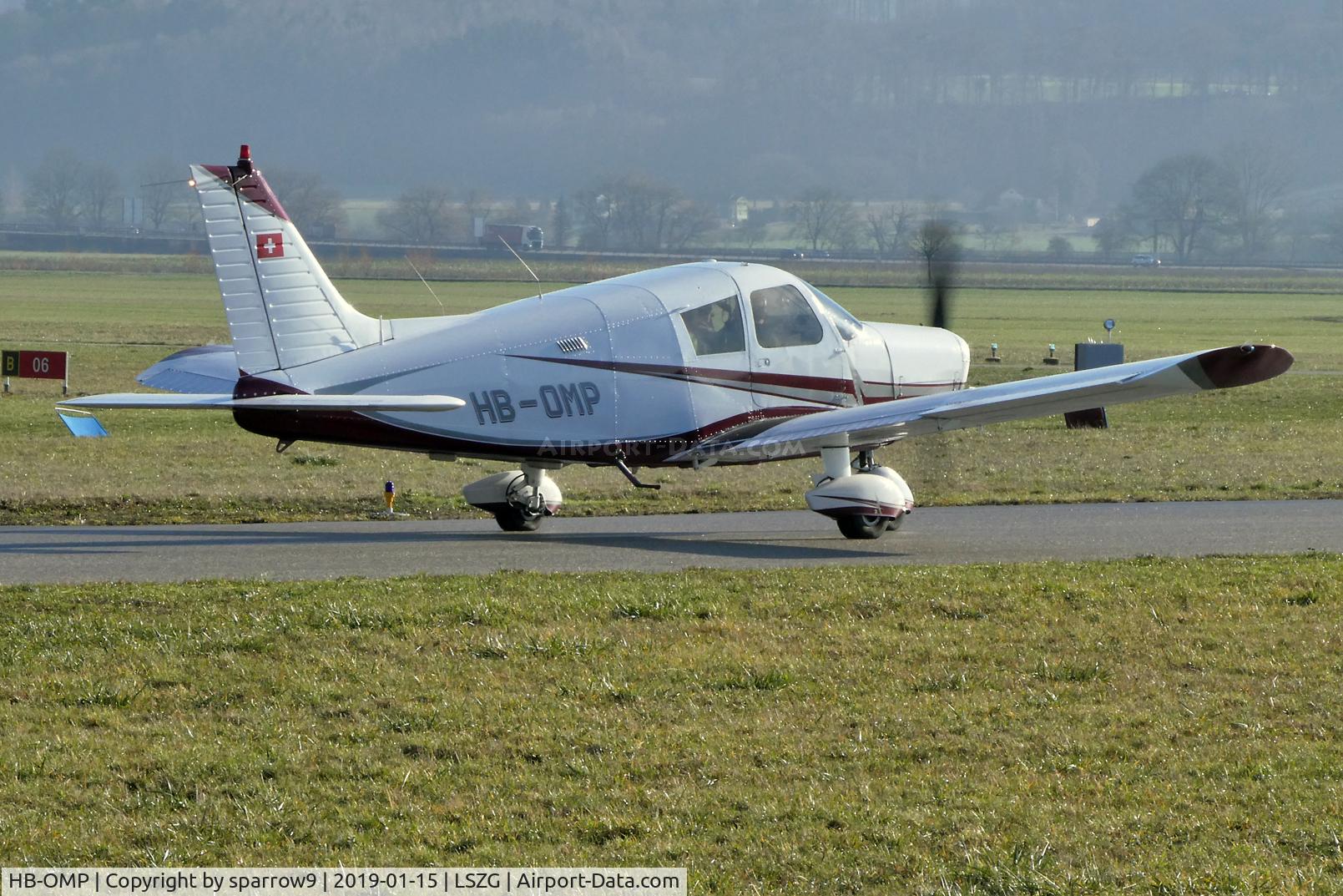 HB-OMP, 1972 Piper PA-28-140 C/N 28-7225232, Holding 06