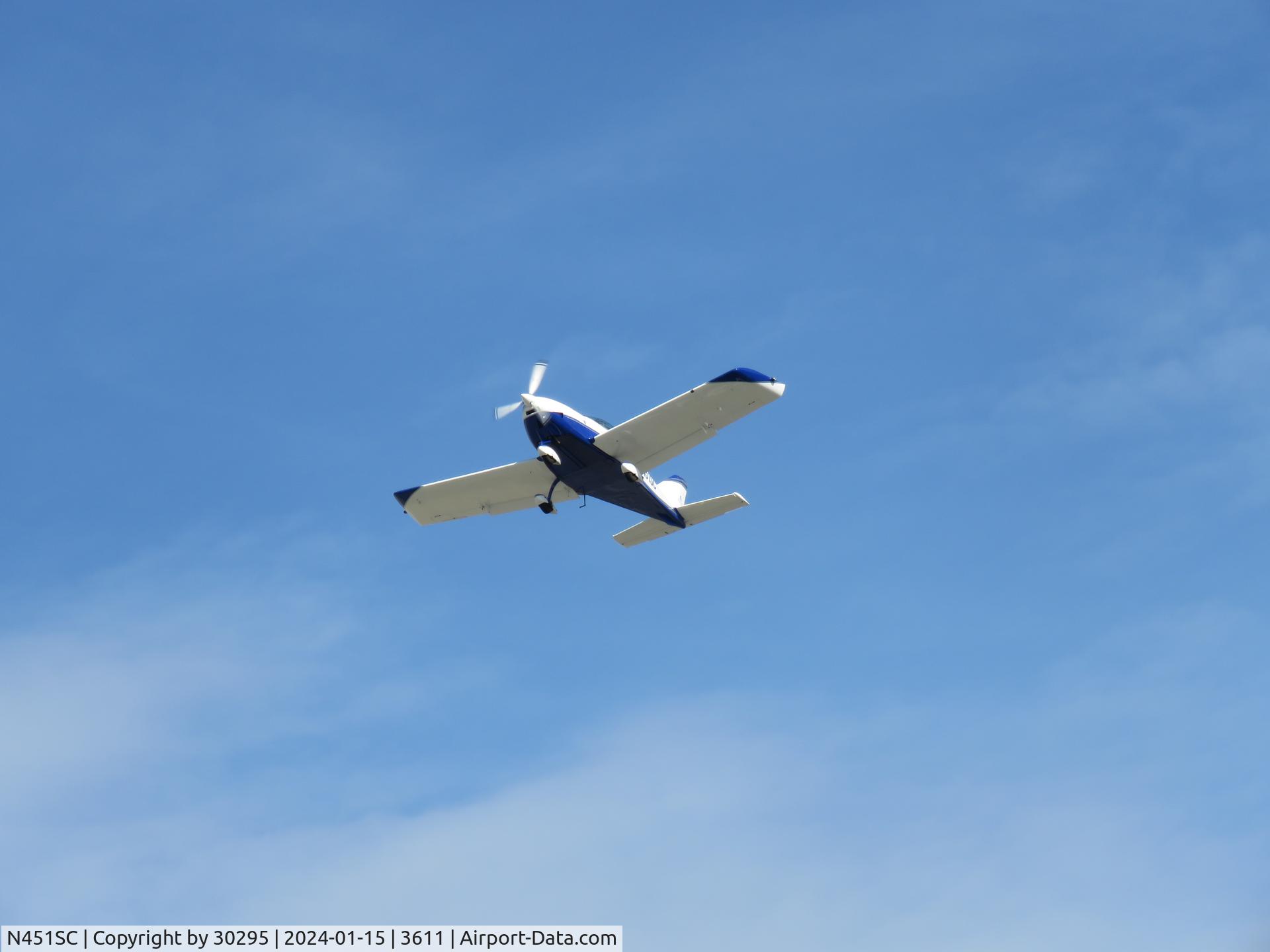 N451SC, 2016 Czech Sport Aircraft A S Sportscruiser C/N C0557, Westbound