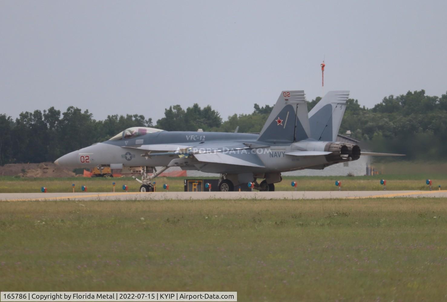 165786, Boeing F/A-18E Super Hornet C/N 1536/E029, F-18E zx
