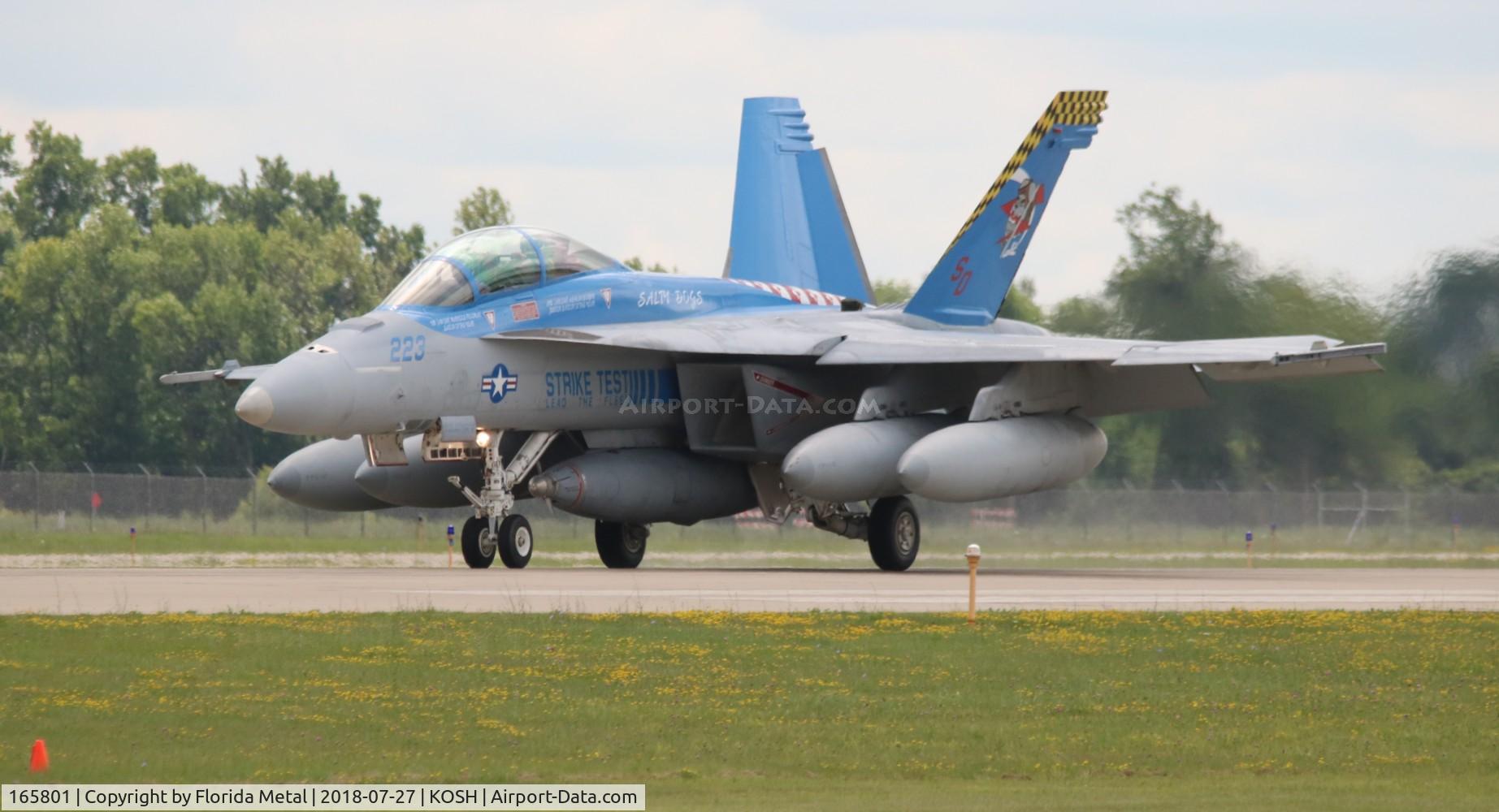 165801, Boeing F/A-18F Super Hornet C/N 1533, OSH 18 zx