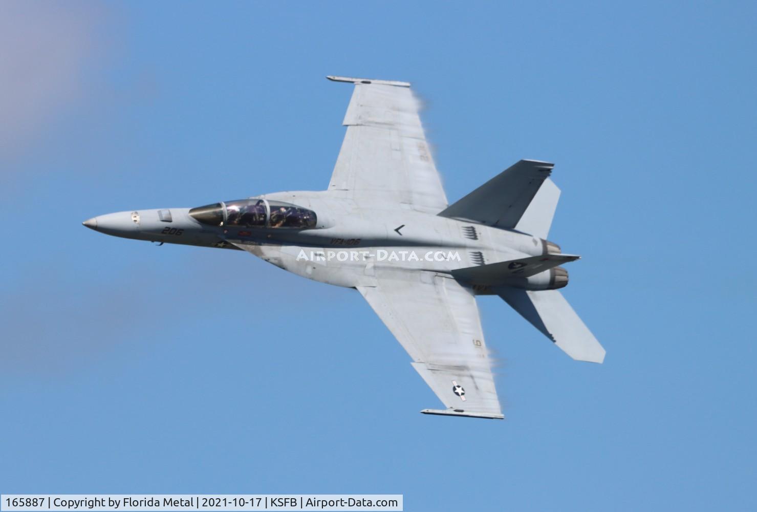 165887, Boeing F/A-18F Super Hornet C/N F047, Sanford 2021 zx