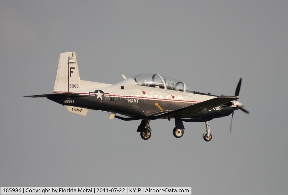 165986, Raytheon T-6A Texan II C/N PT-156, USN T-6A zx