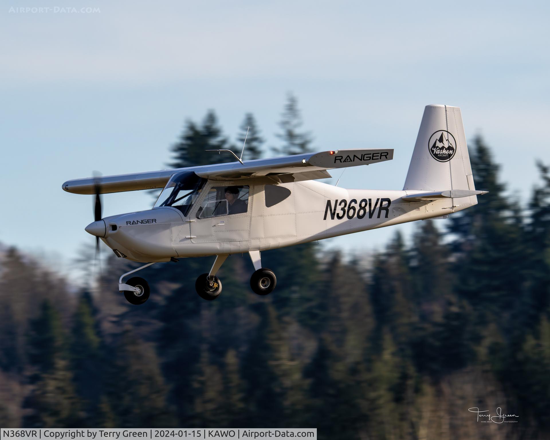 N368VR, Vashon Ranger R7 C/N 10223, KAWO