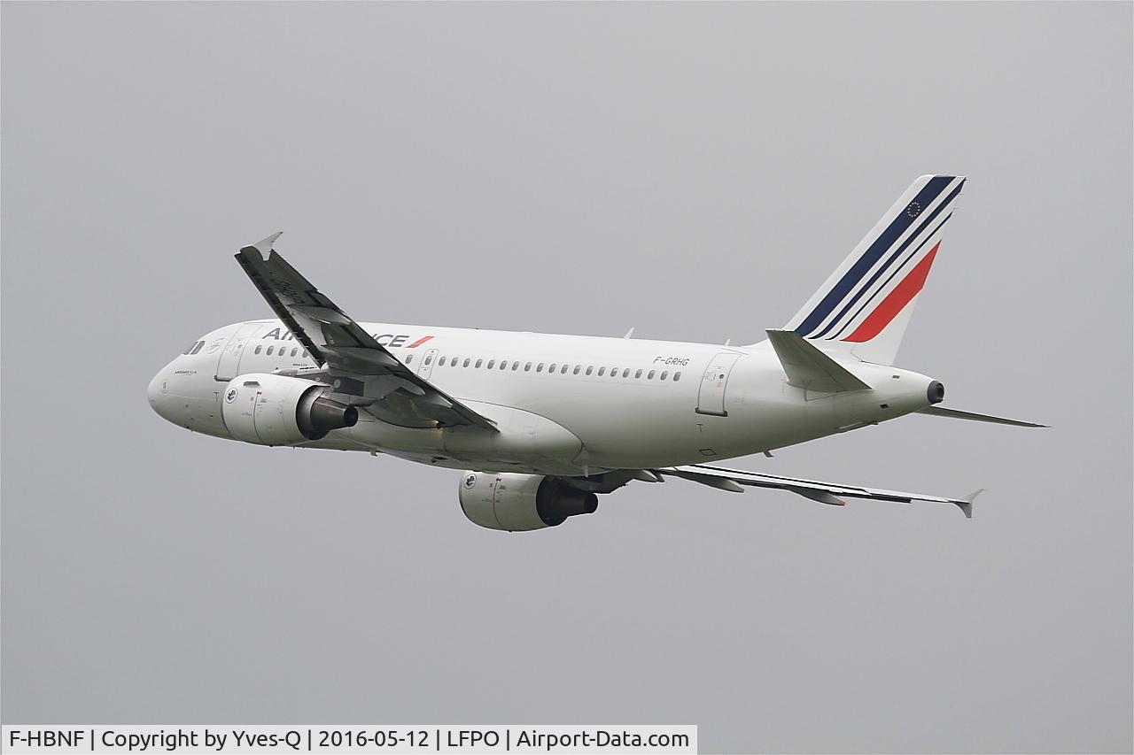 F-HBNF, 2011 Airbus A320-214 C/N 4714, Airbus A320-214, Climbing from rwy 24, Paris Orly airport (LFPO-ORY)