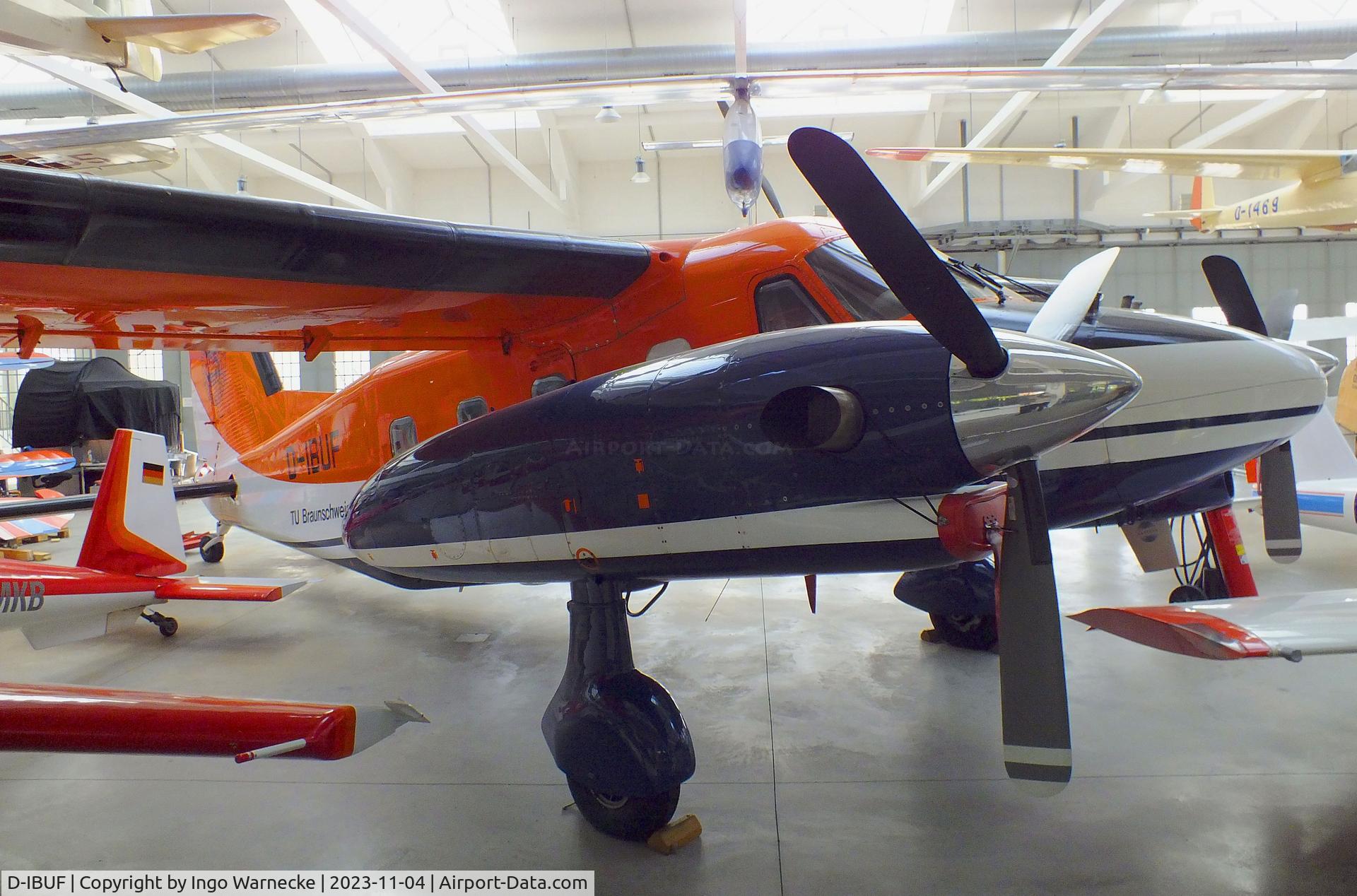D-IBUF, 1978 Dornier Do-28D-2 Turbo Skyservant C/N 4302, Dornier Do 128-6 Turbo Skyservant (prototype, still in the colours of 'Polar 1' of the AWI but used by Brunswick Technical Unversity (Technische Universität Braunschweig) from 1986 to 2021) at the Flugwerft Schleißheim of Deutsches Museum, Oberschleißheim
