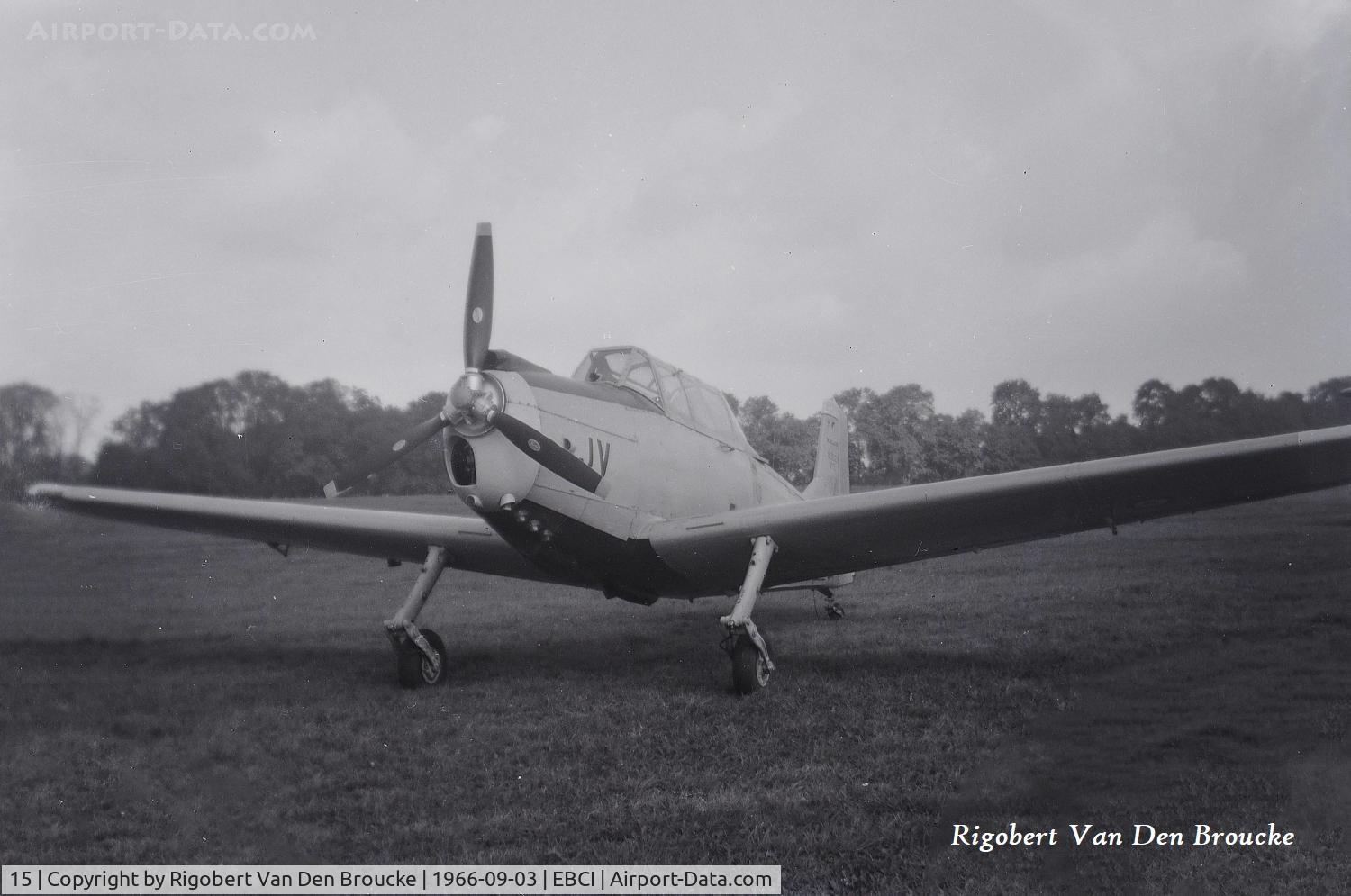 15, 1960 Nord 3202 Master Master C/N 15, Meeting at Gosselies in 1966. First with code ALV, then AJV and later AIL.
