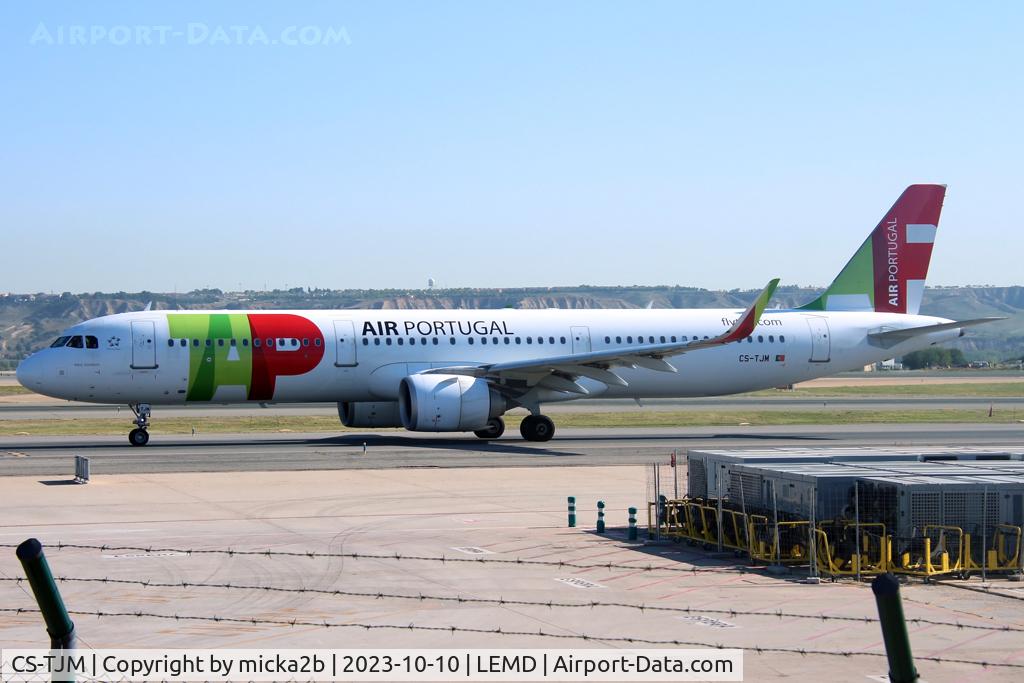 CS-TJM, 2018 Airbus A321-251N C/N 8145, Taxiing