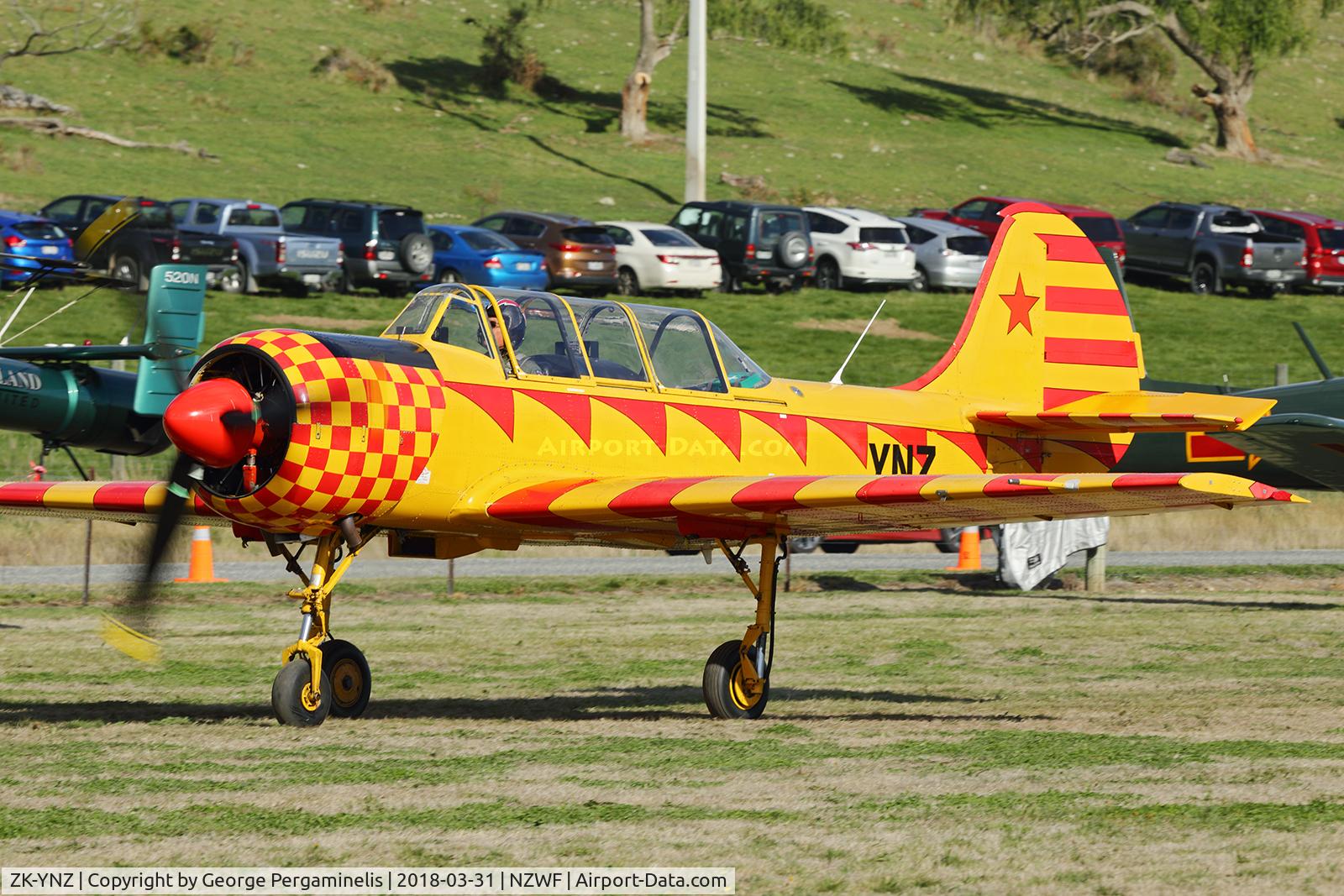 ZK-YNZ, Yakovlev Yak-52 C/N 9611914, Warbirds Over Wanaka Airshow 2018.